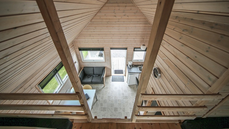 Schlafboden für zwei jüngere Familienmitglieder