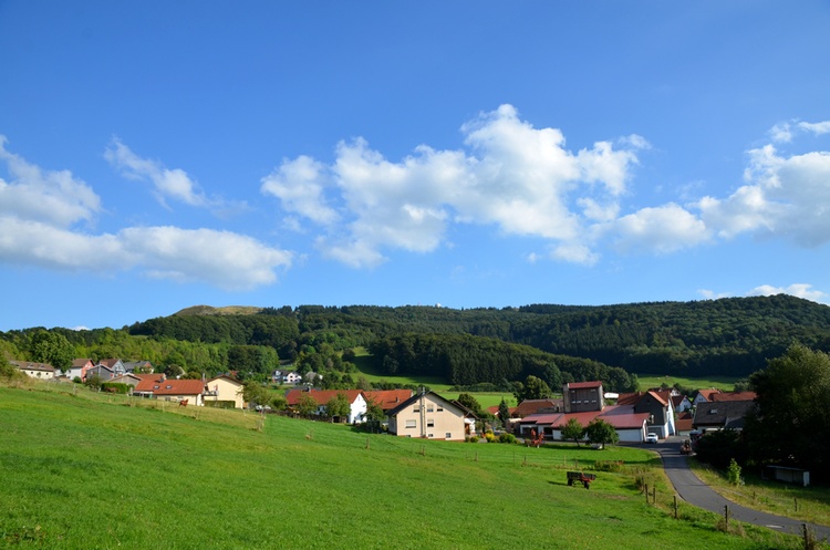 Blick in die Rhön