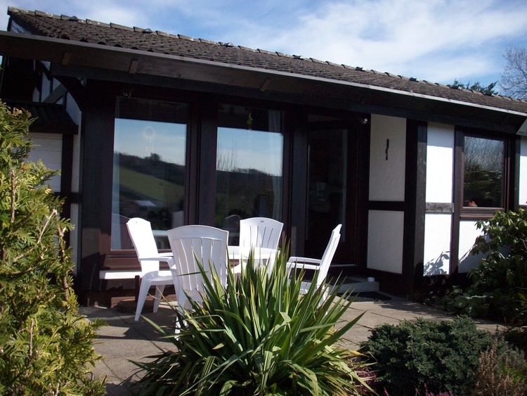 Ferienhaus HENNESEE Terrasse