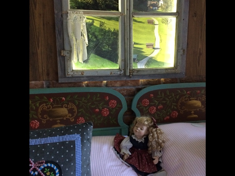 Schlafen mit Bergblick