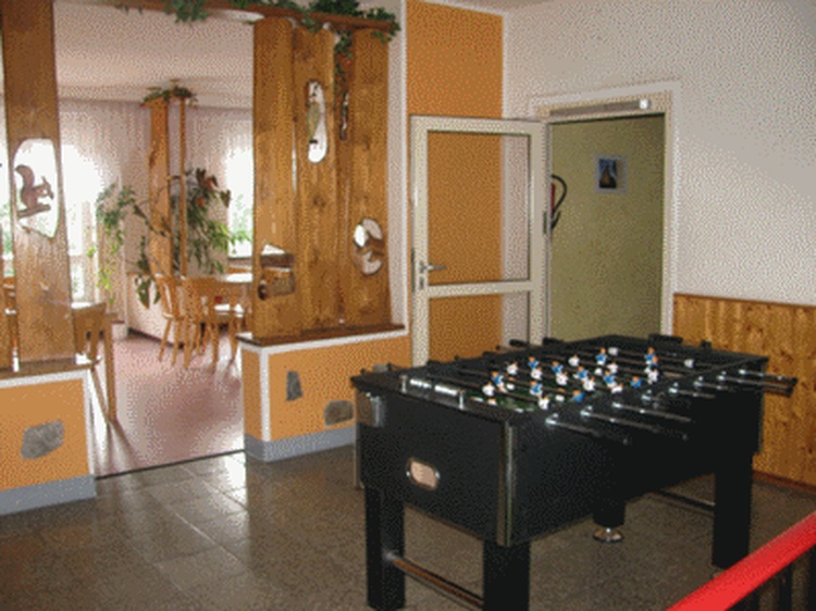 Kicker und Tagesraum