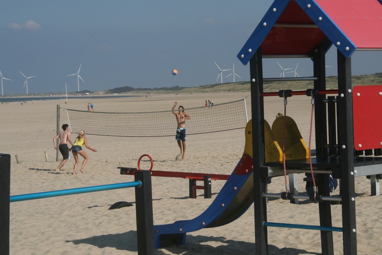 Strand in Vrouwenpolder