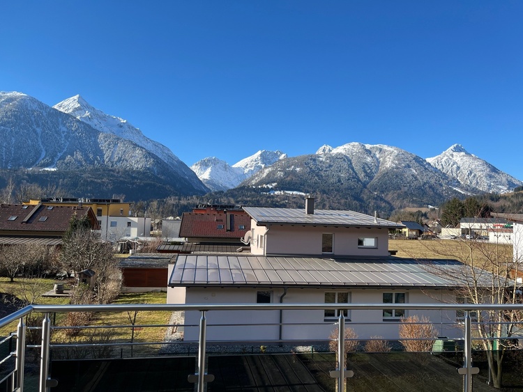 view from the balcony