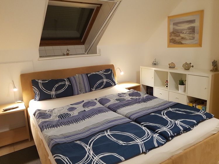 Schlafstube Doppelbett