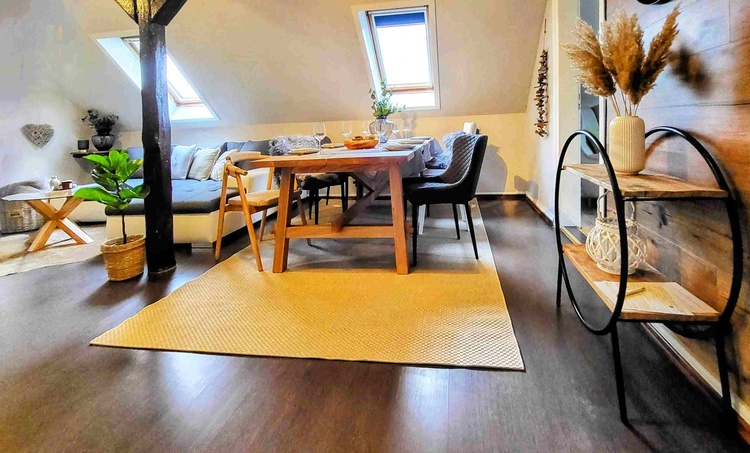 viel Platz zum Entfalten