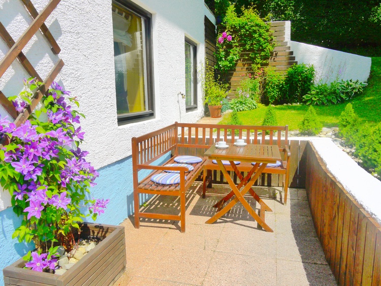 Eigene Terrasse