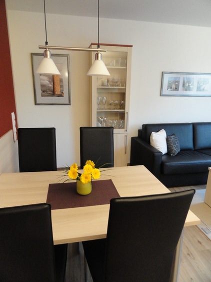 Blick Ess- und Wohnbereich