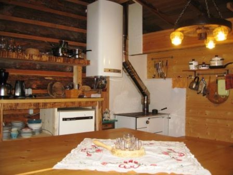 Hütte hüttau, salzburg urige almhütte an unserem fischteich ...