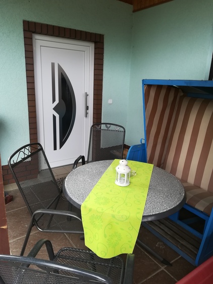 Überdachte Terrasse