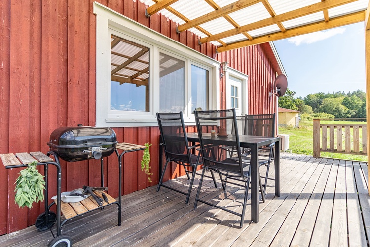 Überdachte Terrasse