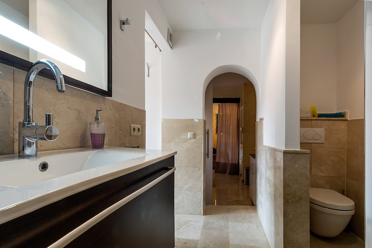 Das Ensuite-Badezimmer