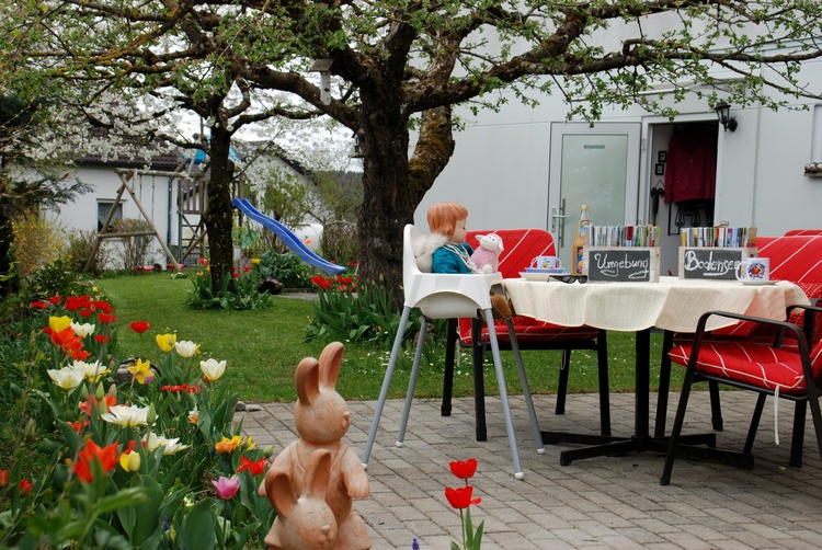 Terrasse, Garten, Spielplatz
