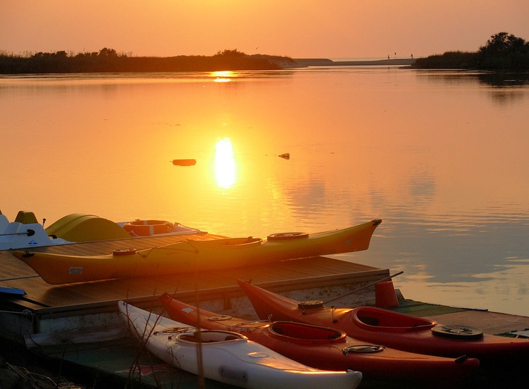 Kanu-Exkursionen auf dem Flüsschen Coghinas - Sardinien