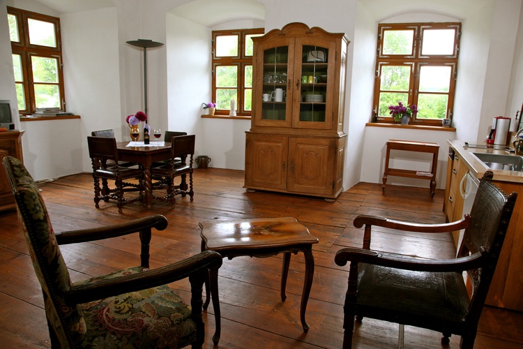 Abendsonne mit Turmzimmer Wohnraum