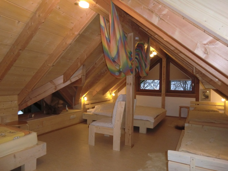 Familienzimmer "Dachsbau" im DG