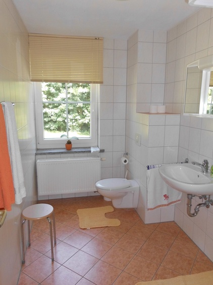 Badezimmer der Ferienwohnung