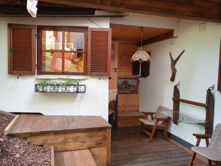 Eingang von der Terrasse