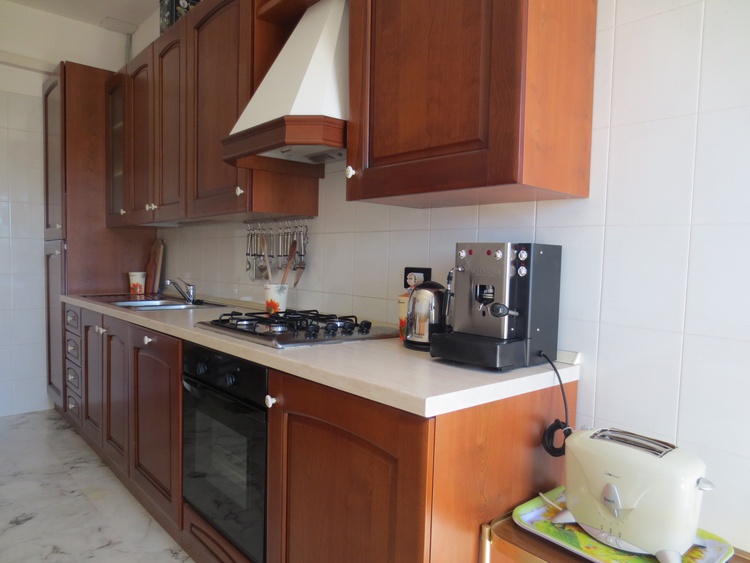 voll ausgestattete Küche