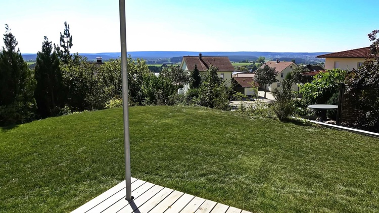 Blick von der Terrasse