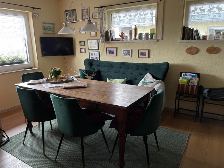 Essplatz im Erdgeschoß