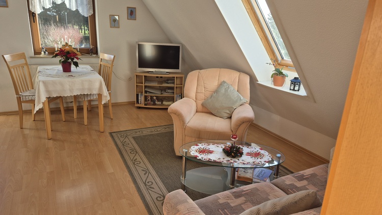 Ferienwohnung Wohnzimmer