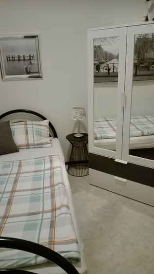 Schlafzimmer mit Einzelbetten