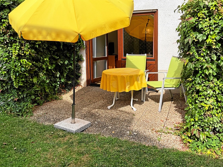 Terrasse im Garten