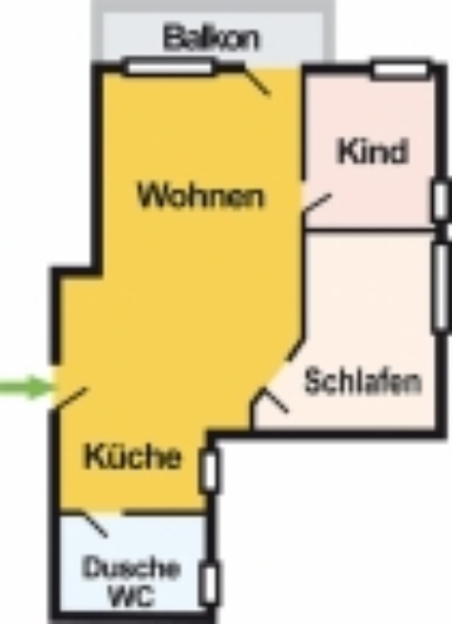 Grundriss Fewo. Uthörn