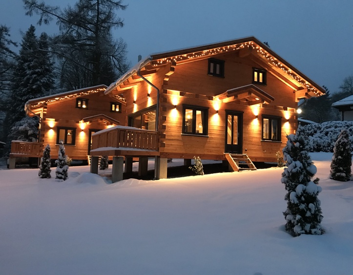 Ferienhaus GoslarHahnenklee, Niedersachsen 5 Sterne Blockhaus im Harz