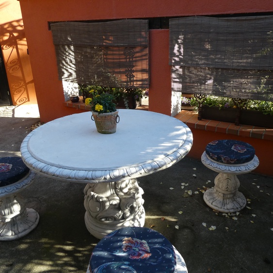 Sitzplatz im Schatten