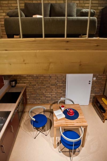 Blick in die Offiziersmesse