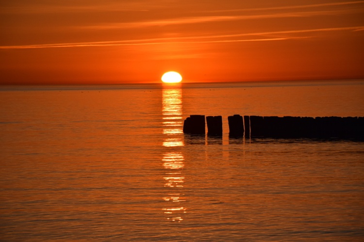 Sonnenuntergang Dranske