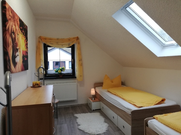 Schlafzimmer Einzelbett