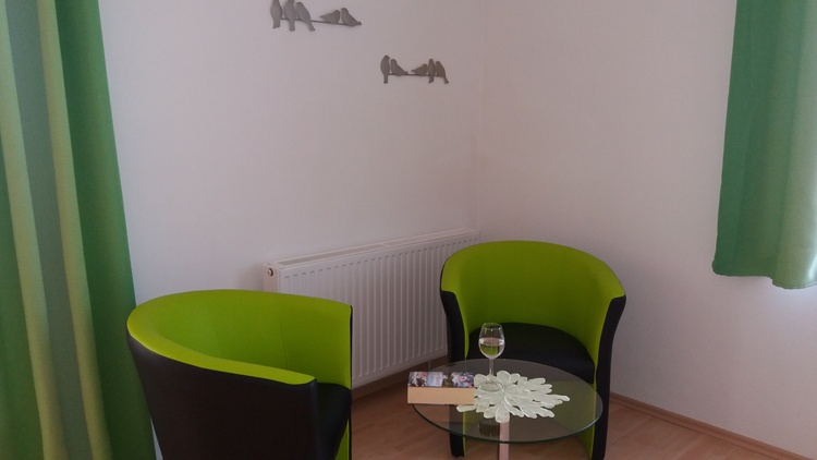 Leseecke in Schlafzimmer 1