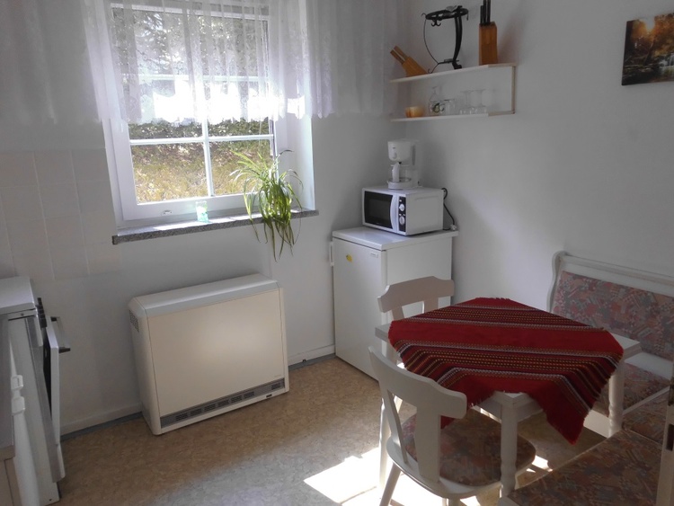 Küche der Ferienwohnung