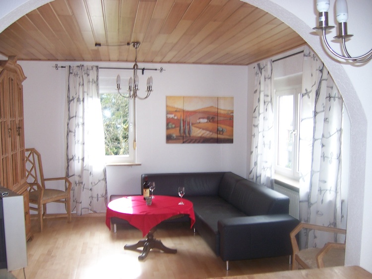 Das gemütliche Wohnzimmer...
