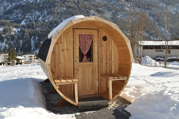 Sauna im Außenbereich