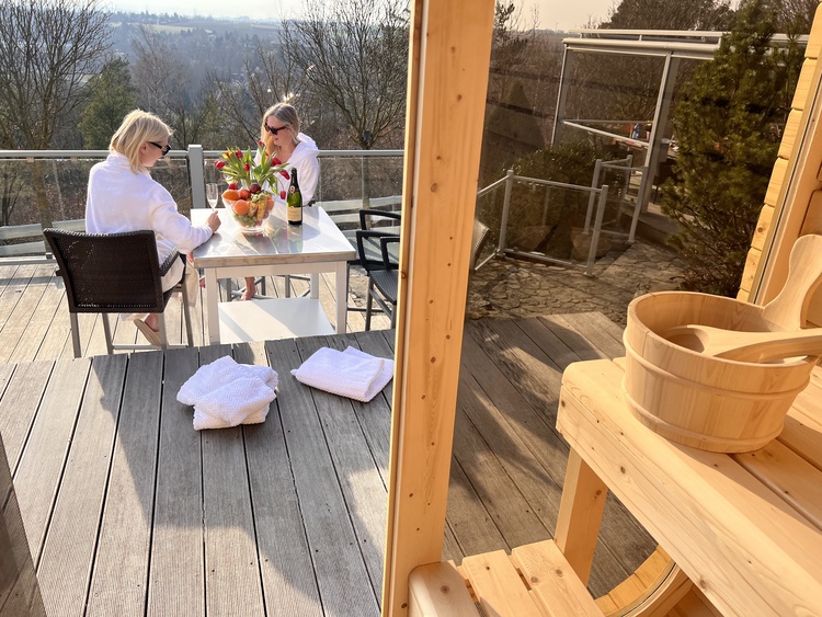 Außensauna / Outdoorsauna