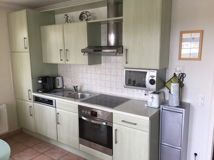 voll ausgestattete Küche