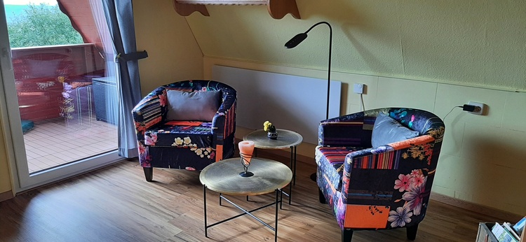 Leseecke im 1. Obergeschoß