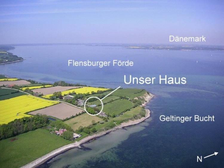 Die schöne Lage unseres Hauses