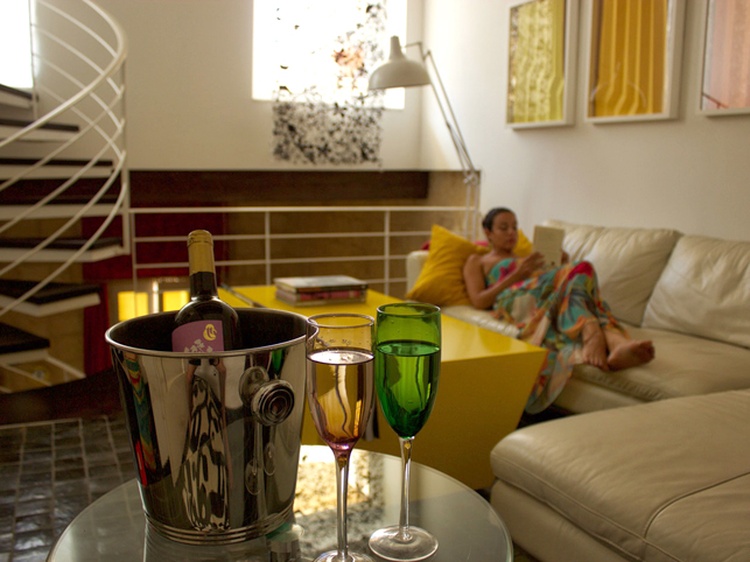 Relax in well lit sitting room