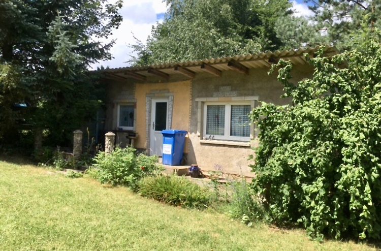 Gerätehaus am Innenhof mit Kanu-Zubehör, Freizeitgeräte, Schlauchboot
