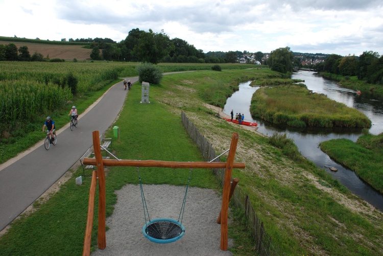 Schaukelweg; Kanu- Rad- und Wanderparadies: Naturpark Obere Donau