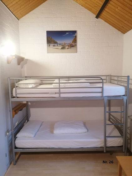 Schlafzimmer 2 OG mit 4 Betten