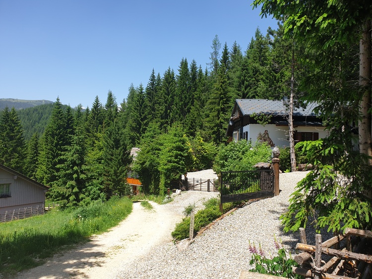 Zufahrt zum Ferienhaus