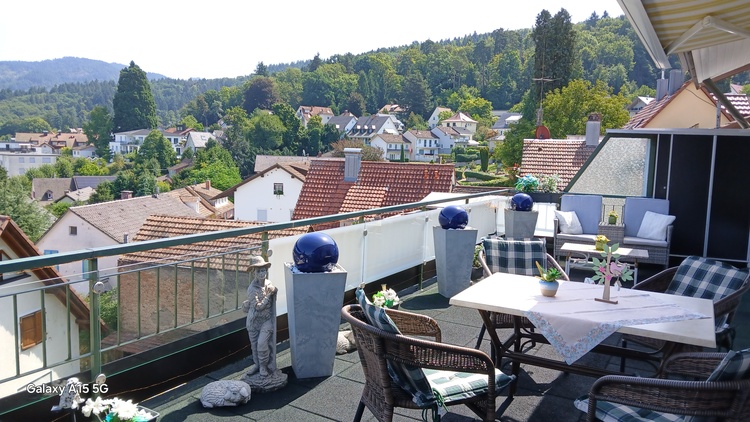 Terrasse zum erholen und entspannen