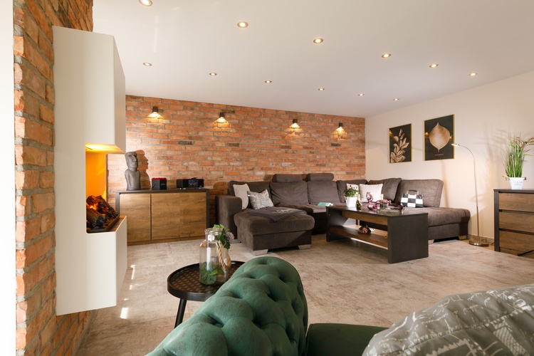 großzügige Couchecke