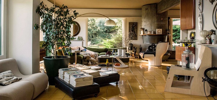 Haupthalle der Villa Fortezza