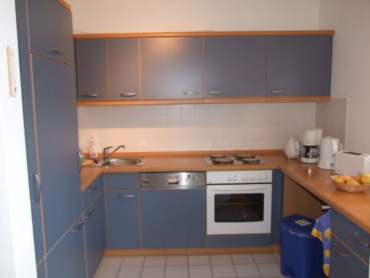 Voll ausgestattete Küche